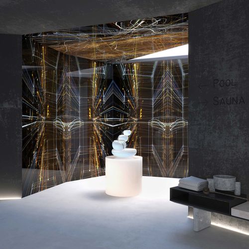 Pannello decorativo di rivestimento - ORION - Tecnografica Italian Wallcoverings - da parete / per interni / per illuminazione