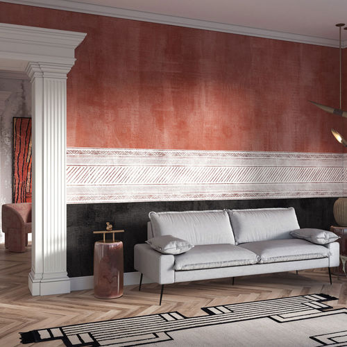 Carta da parati etnica - ROHE - Tecnografica Italian Wallcoverings - in fibra di cellulosa / in tessuto non tessuto / in fibra di vetro