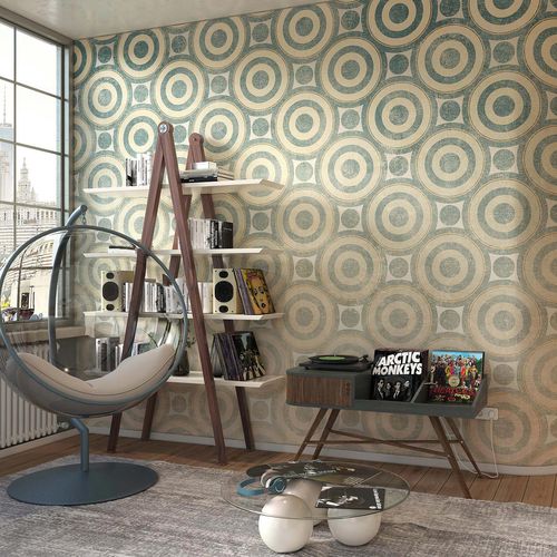 Carta da parati vintage - DISCO - Tecnografica Italian Wallcoverings - in fibra di cellulosa / in tessuto non tessuto / in fibra di vetro