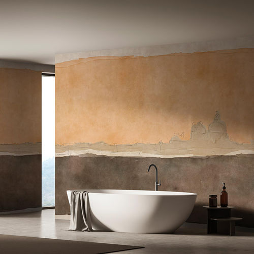 Carta da parati contemporanea - GIUDECCA - Tecnografica Italian Wallcoverings - in vetro / panoramica / con motivo astratto