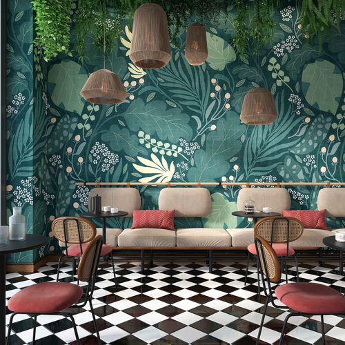 Carta da parati contemporanea - PALOMA - Tecnografica Italian Wallcoverings - in fibra di cellulosa / in tessuto non tessuto / in fibra di vetro