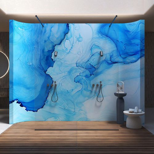 Carta da parati contemporanea - BLUEDOT - Tecnografica Italian Wallcoverings - in fibra di cellulosa / in tessuto non tessuto / in vetro