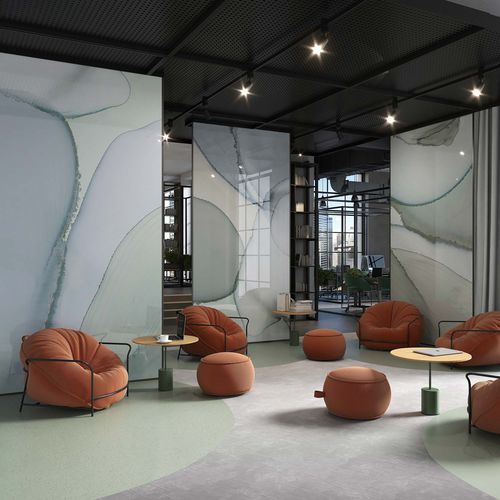 Pannello decorativo di rivestimento - GLASTONBURY - Tecnografica Italian Wallcoverings - da parete / per interni / per illuminazione