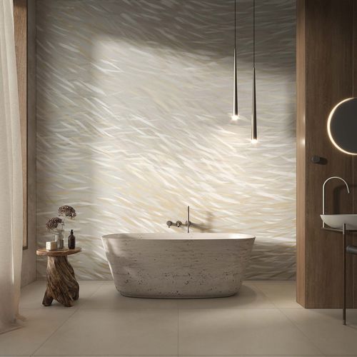 Carta da parati contemporanea - MAREA - Tecnografica Italian Wallcoverings - in fibra di cellulosa / in tessuto non tessuto / in fibra di vetro
