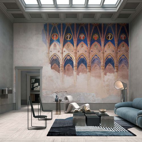 Carta da parati contemporanea - NAVATA CELESTE - Tecnografica Italian Wallcoverings - in fibra di cellulosa / in tessuto non tessuto / in fibra di vetro