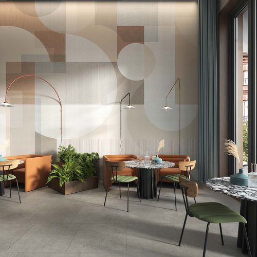 Carta da parati contemporanea - CINDY - Tecnografica Italian Wallcoverings - in fibra di cellulosa / in tessuto non tessuto / in fibra di vetro
