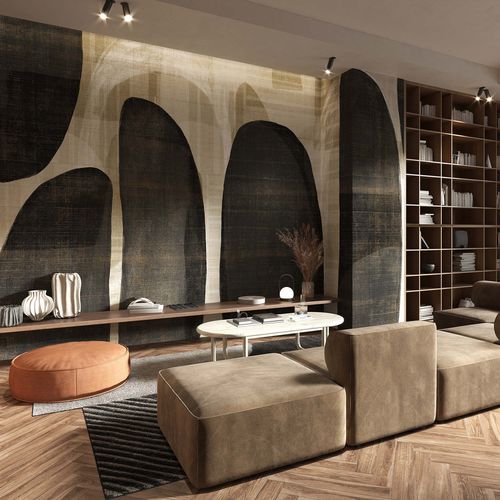 Carta da parati contemporanea - TOTO - Tecnografica Italian Wallcoverings - in fibra di cellulosa / in tessuto non tessuto / in fibra di vetro