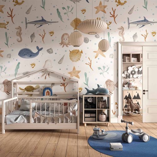 Carta da parati contemporanea - BUBBLES - Tecnografica Italian Wallcoverings - in fibra di cellulosa / in tessuto non tessuto / in fibra di vetro