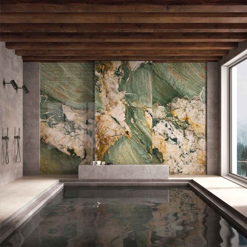 Pannello decorativo per soffitto - CRYSTAL GREEN - Tecnografica Italian Wallcoverings - per interni / da parete / di rivestimento