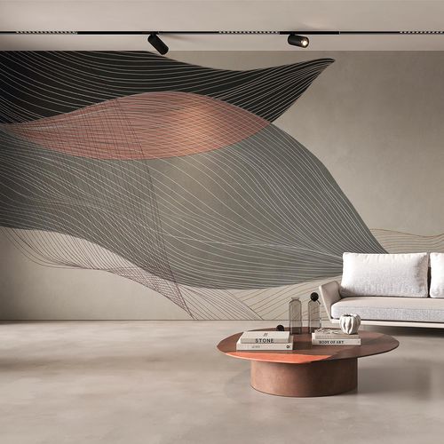 Carta da parati contemporanea - CANYON FLOW - Tecnografica Italian Wallcoverings - in fibra di cellulosa / in tessuto non tessuto / in vinile
