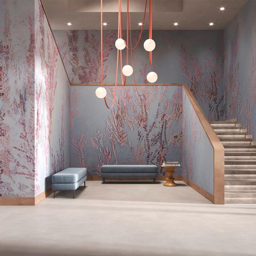 Carta da parati contemporanea - CORALINE - Tecnografica Italian Wallcoverings - in tessuto non tessuto / in fibra di vetro / in vinile