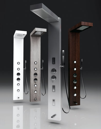 Colonna doccia termostatica - PD201-PD151-PD149 - THERMO DESIGN - da parete / contemporanea / con doccia a mano