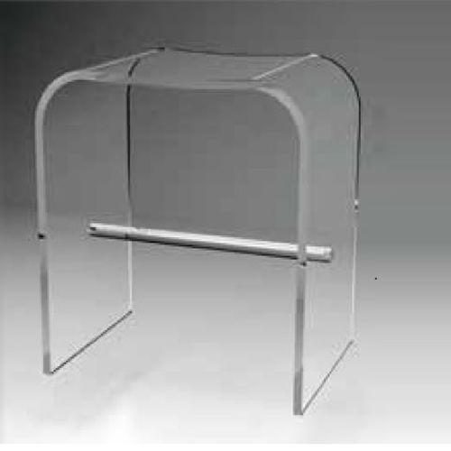 Sgabello contemporaneo - SP3 - THERMO DESIGN - in plastica / da bagno / trasparente