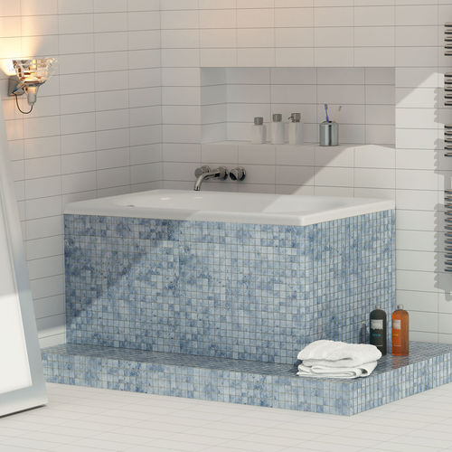 Vasca da bagno in acrilico - AGADIR - THERMO DESIGN - idromassaggio / idromassaggio / bianca