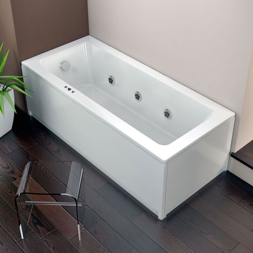 Vasca da bagno da appoggio - CENTO - THERMO DESIGN - in fibra di vetro / in acrilico / idromassaggio