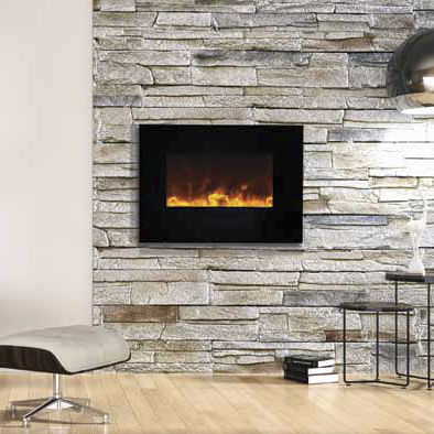 Camino elettrico - WM-FM-26-3623-BG - Amantii - da incasso / a parete / Faccia singola