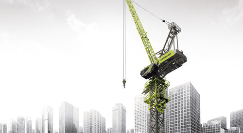 Gru a torre - L125-10 - Zoomlion International Trade Co., Ltd. - con braccio impennabile / fissa / di sollevamento