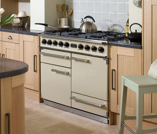 Blocco cottura a gas - DELUXE 1092 - Falcon - elettrico / con doppia alimentazione / in acciaio inossidabile