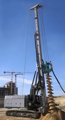 Perforatrice con motore diesel - B275 XP-2 – CFA - CASAGRANDE - Foundation Division - rotativa / per cantiere di costruzione / per pali di fondazione