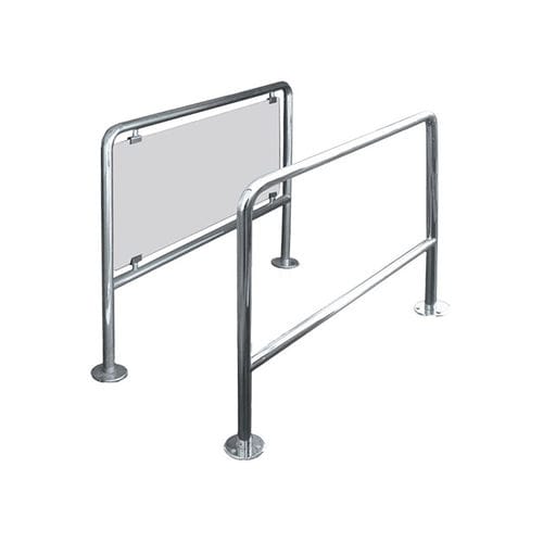 Barriera di protezione - ENCLOSURE - TiSO - fissa / in acciaio inossidabile / in vetro