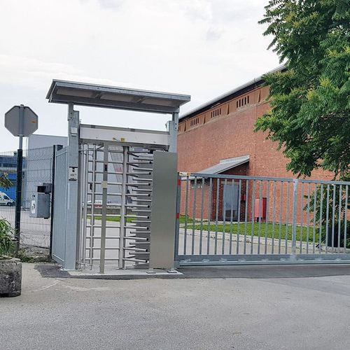 Tornello a tutta altezza - SESAME - TiSO - per controllo accesso / di sicurezza / in acciaio inossidabile