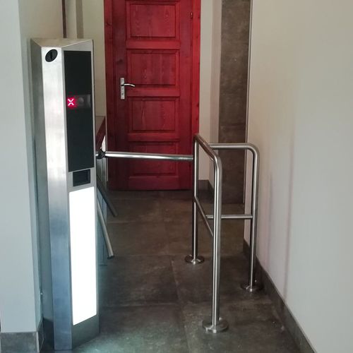 Tornello tripode - TWIX ALL-IN-ONE - M - TiSO - per controllo accesso / in acciaio inossidabile / per ad alta capacità di flusso