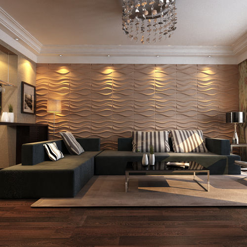 Pannello decorativo per interni - LAKE - 3Dcora - per soffitto / per muro / leggero