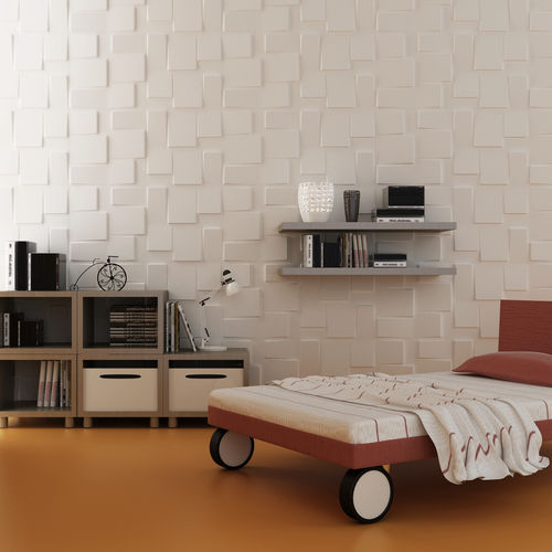Pannello decorativo per interni - RUBIK - 3Dcora - per soffitto / per muro / leggero