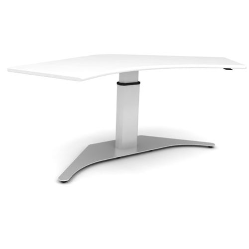 Tavolo da lavoro contemporaneo - MV - SiS Ergo - in laminato / in legno / curvo