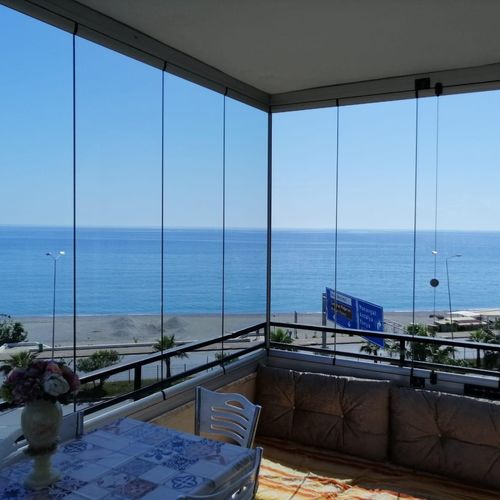 Vetrata a libro - BALCONY SYSTEM - BKS balcony glazing systems - in alluminio / a 3 ante / a 2 ante