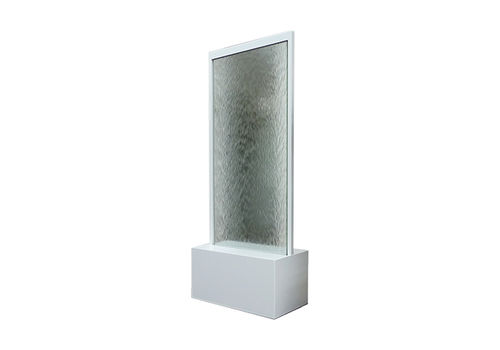 Muro d'acqua in vetro - MODULE - Artaqua - autoportante / acciaio inossidabile
