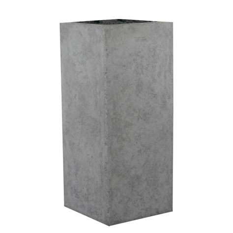 Vaso da giardino in pietra - CUBE - Artaqua - quadrato
