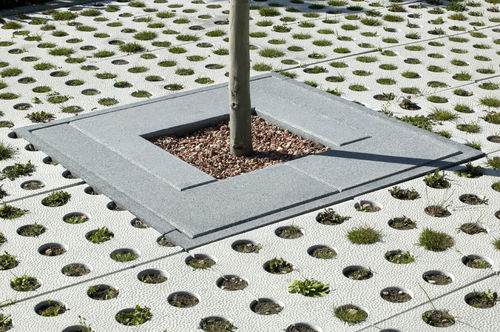 Griglia per alberi quadrata - MEKANO Q - Mago Urban - in calcestruzzo