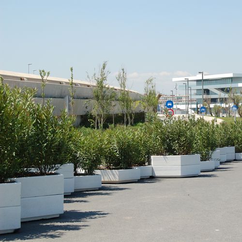 Fioriera in calcestruzzo - HEX - Mago Urban - esagonale / contemporanea / per spazi pubblici