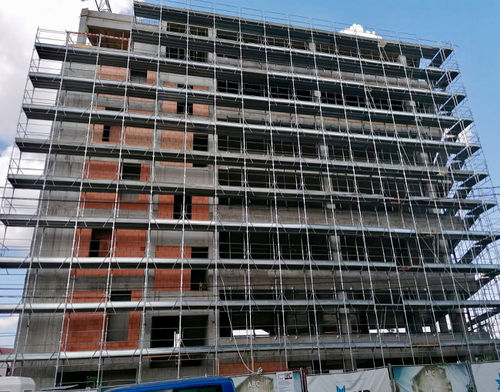 Ponteggio in acciaio galvanizzato - PRATICO H - PH 105 - CETA SPA - di grande altezza