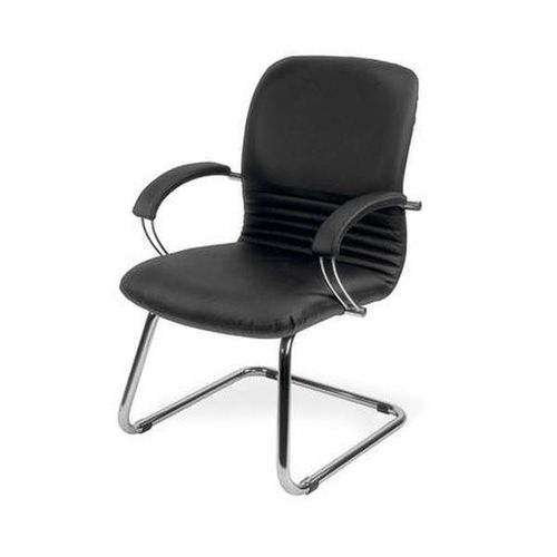 Sedia da ufficio contemporanea - MIRAGE - Forbes Group Ltd - da interno / in pelle / con supporto in metallo cromato