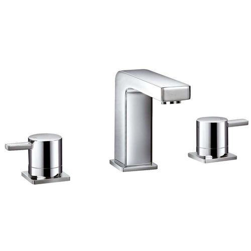 Miscelatore doppio comando per lavabo - 97053 - BIMINI - Grifería Clever - da appoggio / in ottone cromato / da bagno