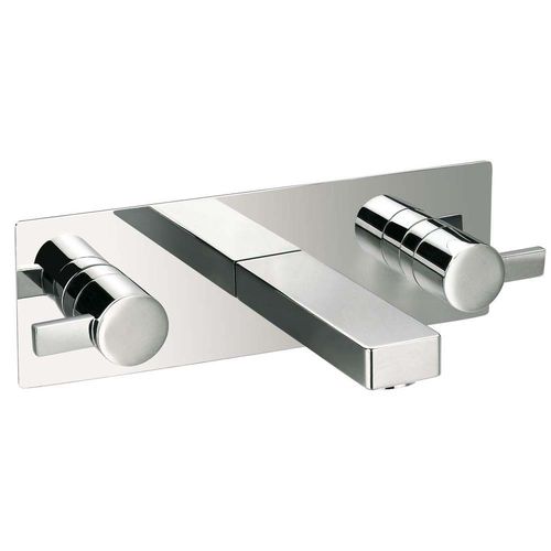 Miscelatore doppio comando per lavabo - 97054 - BIMINI - Grifería Clever - da incasso / in ottone cromato / da bagno