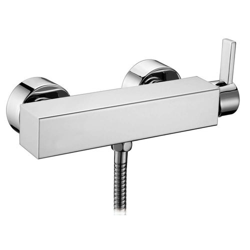Miscelatore da doccia - 97045 - BIMINI - Grifería Clever - da parete / in ottone cromato / da bagno