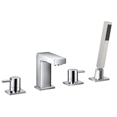 Miscelatore doppio comando per doccia - 97060 - BIMINI - Grifería Clever - per vasca / da appoggio / in ottone cromato