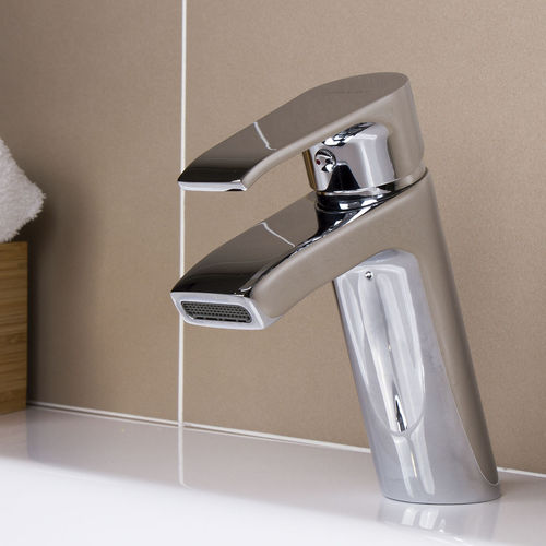 Miscelatore per lavabo - 98197 - PAULA - Grifería Clever - da appoggio / in ottone cromato / da bagno