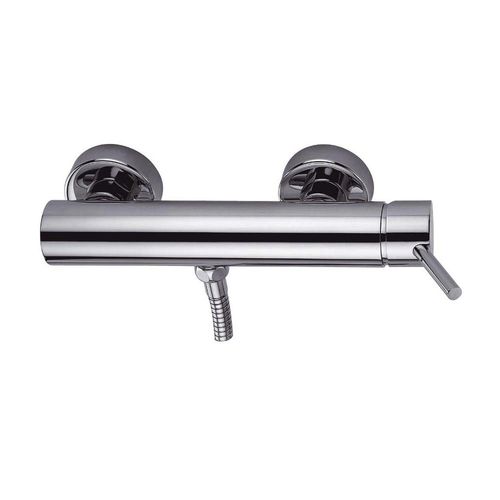Miscelatore da doccia - 93513 - CAIMAN URBAN - Grifería Clever - da parete / in ottone cromato / da bagno