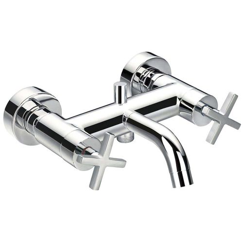 Miscelatore doppio comando per doccia - 97003 - WITH2 MOREA - Grifería Clever - per vasca / da parete / in ottone cromato