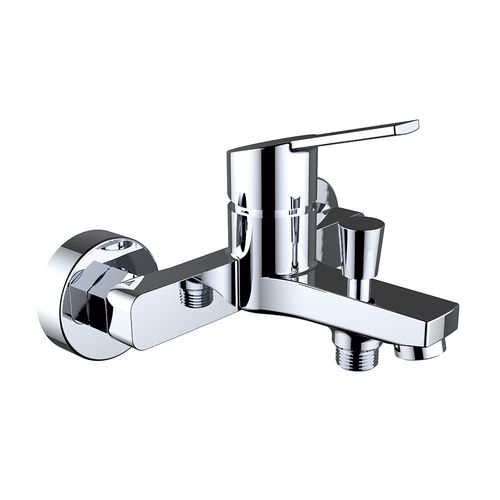 Miscelatore per vasca - 99829 - S12 XTREME - Grifería Clever - da parete / in ottone cromato / da bagno
