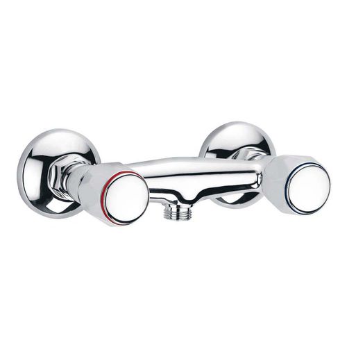Miscelatore doppio comando per doccia - 96087 - WITH2 GUAYAMA - Grifería Clever - da parete / in ottone cromato / da bagno