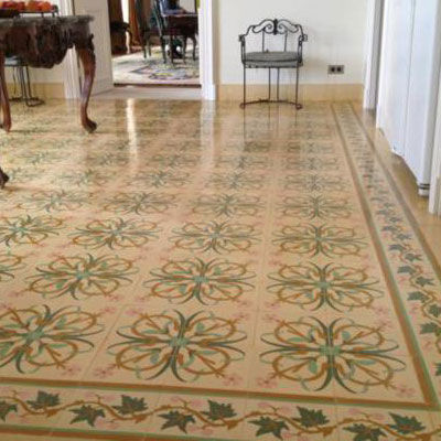 Fregio in cemento - 168C - Mosaics Torra | Cement Tiles - a pavimento
