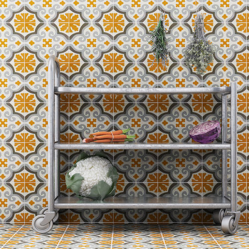 Piastrella in cemento encausto in cemento - 120A - Mosaics Torra | Cement Tiles - opaca / da interno / per uso esterno