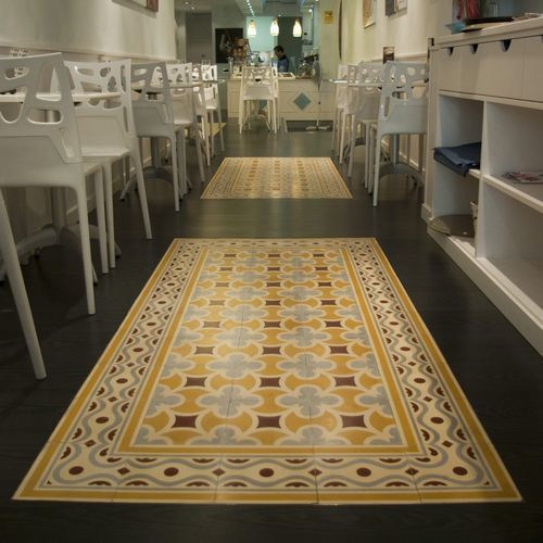 Piastrella in cemento encausto in cemento - 8 - Mosaics Torra | Cement Tiles - opaca / da interno / per uso esterno