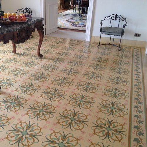 Piastrella in cemento encausto in cemento - 168A - Mosaics Torra | Cement Tiles - opaca / per uso esterno / da cucina