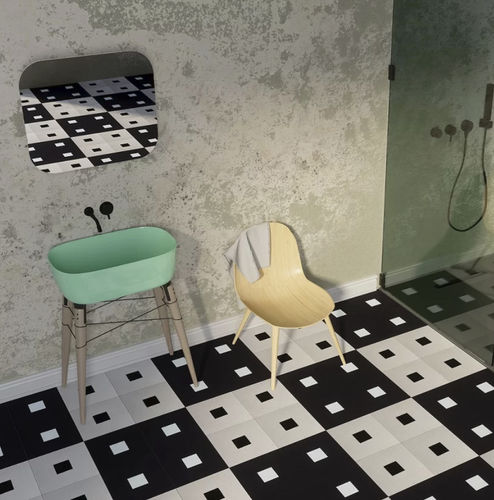 Piastrella in cemento encausto opaca - VELLA - Mosaics Torra | Cement Tiles - da interno / da bagno / da sala